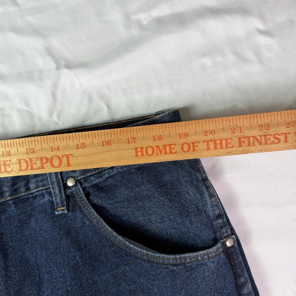 Wrangler 20X Jeans Men 40x34 Blue Denim Cowboy Cut Straight Leg Vintage Bootcut - Picture 5 of 8